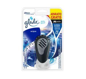 Aromatizante 7 ml autosport acqua + aparato Glade