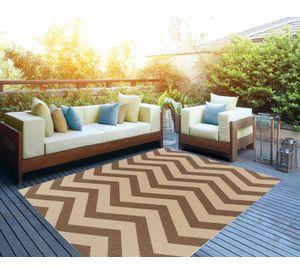 Alfombra 160x230 cm Sisal daw café Idetex