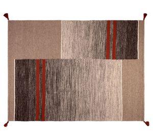Alfombra 190x290 cm Handwoven Wool line café Dib