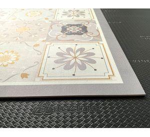Alfombra de cocina 70x140 cm Baldosa Clásica amarillo