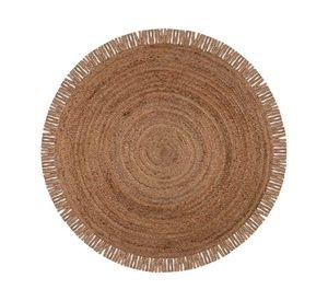 Alfombra 150x150 Yute Round Collect natural
