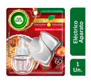 Aromatizador eléctrico LED manzana 20 ml + aparato