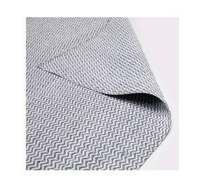 Alfombra Myrtos PVC blanco/gris 170x240 cm