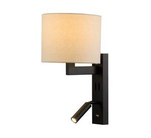 Apliqué USB Led 2L negro pantalla cuadrada