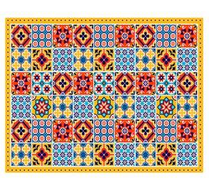 Alfombra de cocina 70x100 cm Baldosa Portuguesa diseños