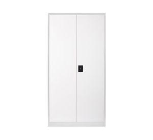 Armario 2 puertas gris Maletek
