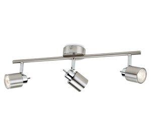 Aplique 35W GU10 3 luces Meranti gris