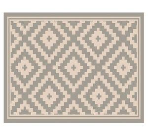 Alfombra de cocina 40x60 cm Rombos ceniza