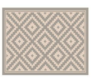 Alfombra de cocina 50x70 cm Rombos ceniza