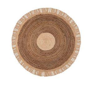 Alfombra 150x150 Yute Round Collect natural
