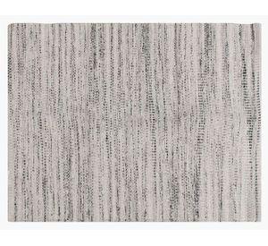 Alfombra Siwa algodón gris 170x240 cm