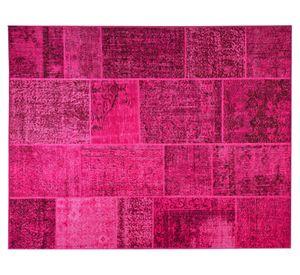 Alfombra 230x330 cm Vintage Reversible 1-1 fucsia