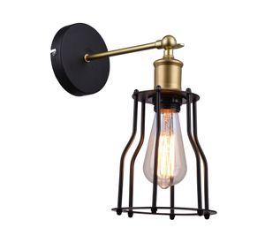 Aplique 1L E27 Aragona negro Abitare