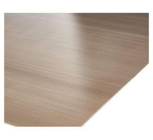 Alveolar 4x2100x5800 mm policarbonato bronce