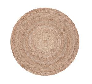 Alfombra redonda yute Gobi 120 cm natural