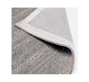 Alfombra Sahara yute gris oscuro 300x400 cm
