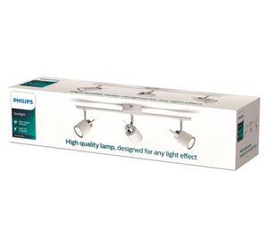 Aplique 35W GU10 3 luces Meranti blanco
