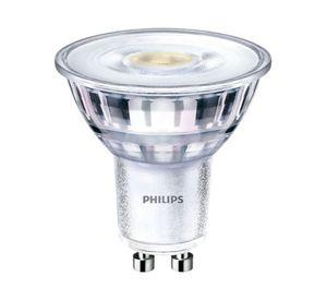 Ampolleta LED 4,6-50W GU10 luz cálida 2 unidades Philips