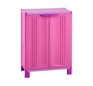 Armario 2 puertas rosado Rimax.