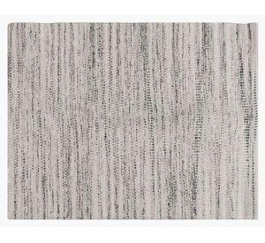 Alfombra Siwa algodón gris 200x300 cm
