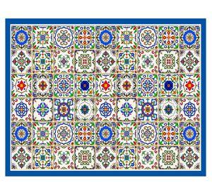 Alfombra de cocina 70x100 cm Baldosa Española diseños