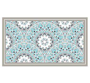 Alfombra de cocina 50x90 cm Mandala tradicional calipso