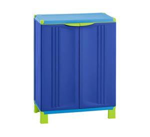 Armario 2 puertas azul Rimax.