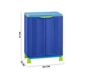Armario 2 puertas azul Rimax.