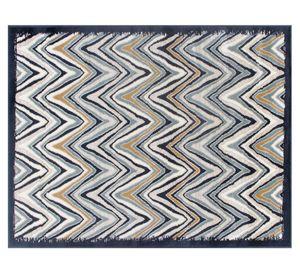 Alfombra 57x90 cm Heatset satchi rainbow navy Idetex