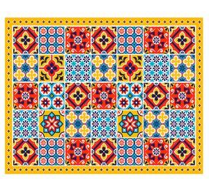 Alfombra de cocina 50x70 cm Baldosa Portuguesa diseños