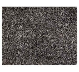 Alfombra 170x240 cm Flokati negro Dib.