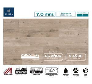 Piso flotante Aquapro Classic Touch ferrara chill  24.4x138.3 cm 7 mm 3.04 m2
