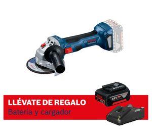 Esmeril inalámbrico GWS 180-LI 18 V + Cargador + Batería