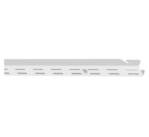 Riel metálico ensamble 150 cm blanco