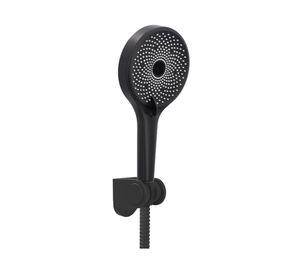 Juego de ducha Stilo negro mate 3 piezas