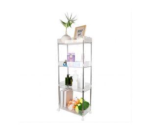 Repisa vertical 4 niveles transparente