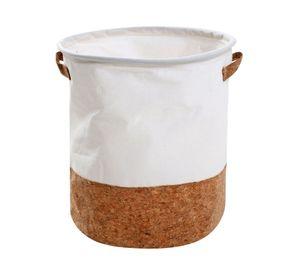Hamper tela corcho
