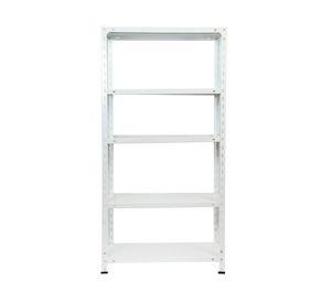 Repisa 5 niveles metal blanco Cotidiana