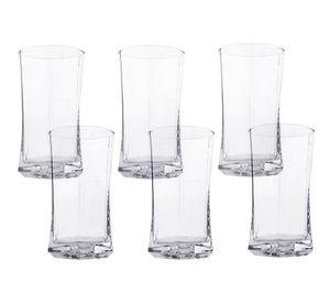 Vaso alto 332 cm3 vivaldi 6 unidades cristar