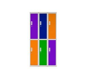 Locker oficina llave 6 puertas OL3-02 Maletek