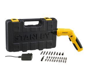 Atornillador inalámbrico 4V SCS4K-B2C + 30 accesorios Stanley