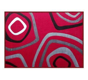 Alfombra 170x230 cm Frize carved D2 red Idetex