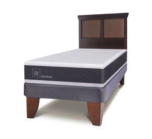 Cama europea 1.5 plazas New Ortopedic + respaldo New Torino Cic