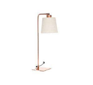 Lámpara sobremesa 1L E27 Ele velador cobre Diseño 3