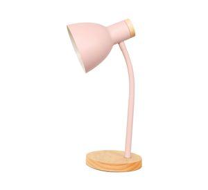 Lámpara sobremesa 1L E14 Imana rosa