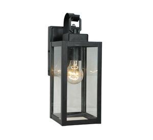 Aplique exterior E27 1L Ladak negro