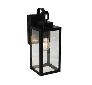 Aplique exterior E27 1L Ladak negro