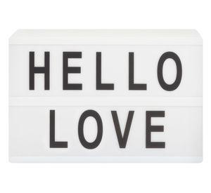 LED light box con letras 2 líneas VGO