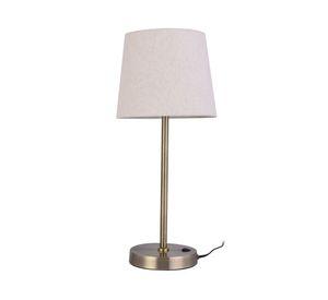 Lámpara sobremesa 1L E27 bronce Diseño 3