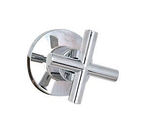 Llave de paso 3/4'' Ente cromado Tebisa